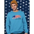 thumbnail image 2 of 4Th Of July United States Sweatshirt Men -Image by Shutterstock, Male Large, 2 of 4