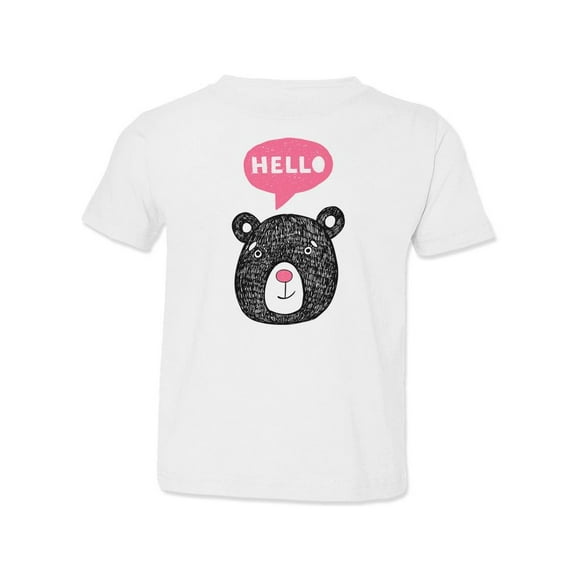 Hello Bear T-Shirt Toddler -Image by Shutterstock,  4 Toddler