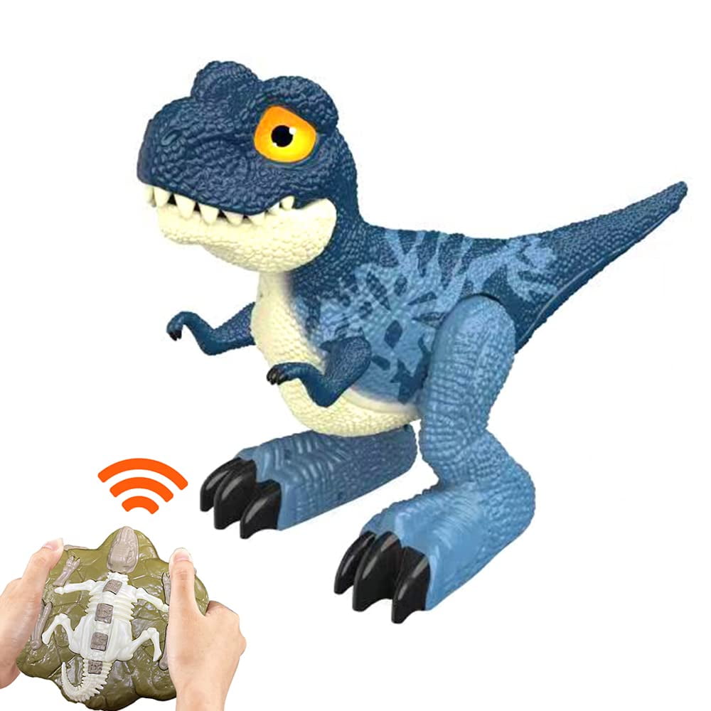 Remote Control Walking Dinosaur Toy Realistic Electric Walking Dinosaur