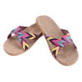 thumbnail image 1 of 1 par de pantuflas de verano para hombre y mujer, antideslizantes, para el hogar (moradas), 1 of 6