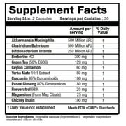 1LIFESCIENCE GLP-1 PRO Probiotic Blend+ 60 Veggie caps