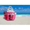 thumbnail image 5 of Bolso Tote para ducha con 7 bolsillos, rosa: mantenga sus elementos esenciales para la ducha al alcance de la mano. Los carritos de ducha son perfectos para dormitorios universitarios, gimnasios,, 5 of 5