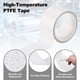 thumbnail image 4 of Cinta PTFE de alta temperatura Uxcell, 2.2 pulgadas x 33 pies, cinta de tela recubierta de PTFE, cinta adhesiva PTFE, blanca, 0.18mm de grosor, 4 of 6