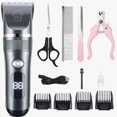 thumbnail image 4 of Factory Wholesale Cat and Dog Lady Shaver Amazon Electric Pet Hair Cutter LCD Screen Multi-Function Electric Hair Clipper, 4 of 17