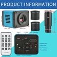 thumbnail image 4 of 4K 8.3MP Microscope Camera 0.5X Electronic Eyepiece HD Multimedia Interface Output 100-240VAC, 4 of 7