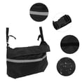 thumbnail image 2 of Walker Bag, Folding Walkers Rollator Organizer Carry Storage Pouch Walker Hanging Pouch Storage Organizer, 2 of 9