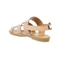 thumbnail image 4 of Sandalias Casuales Para Niñas Casuales Cómodas Tipo Piel beige 18, 4 of 6