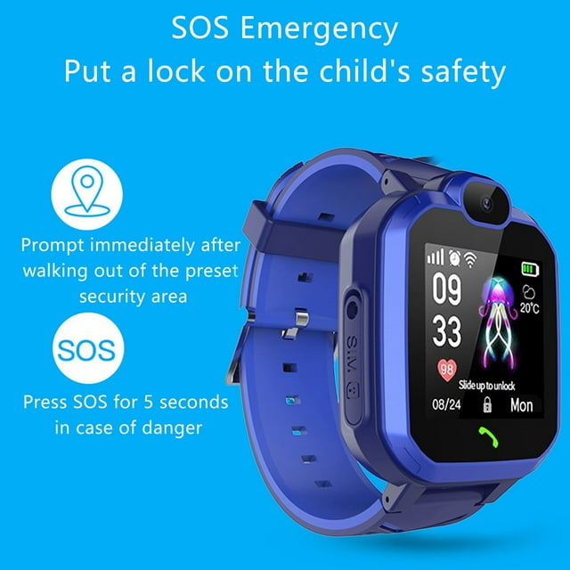 Xihbxyly Artículos para Mujeres Por Menos de 10 Dólares. Relevante Inteligente para Niños, Reloj En Teléfono, Posicionamiento Gps, Fotografía En Alta Definición, Reloj Inteligente para Estudiantes