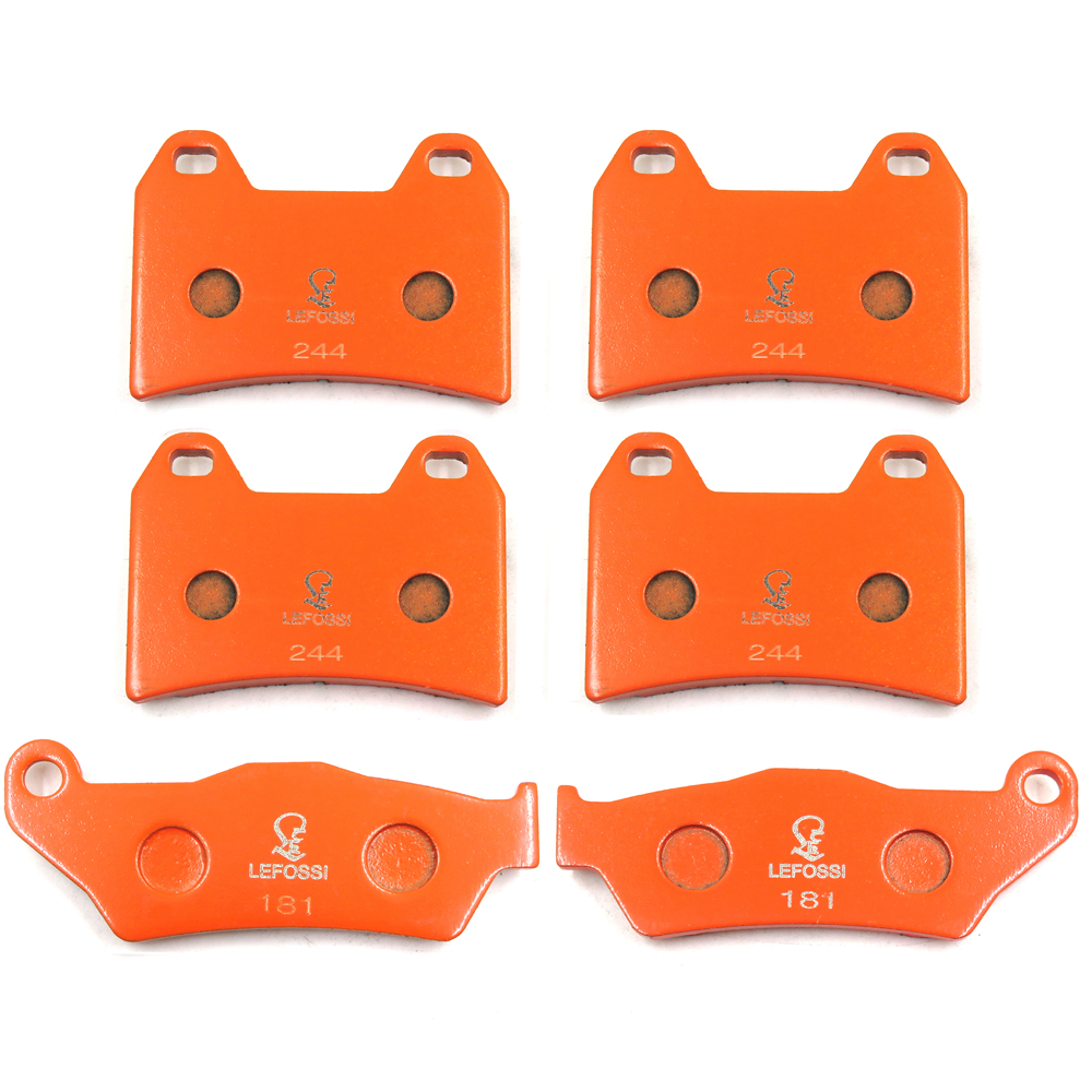 HTT Replacement of FA244 FA181 Brake Pads for KTM Travel 1050 1090 1190