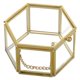 thumbnail image 1 of Caja de anillo geométrica hexagonal, regalo único de boda, decoración para fiestas, soporte de regalo de vidrio, caja de almacenamiento de joyas, 1 of 5