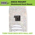 thumbnail image 2 of Colgador de pared de acero con soporte para tabla de skate HideIt Mounts, 2 of 6