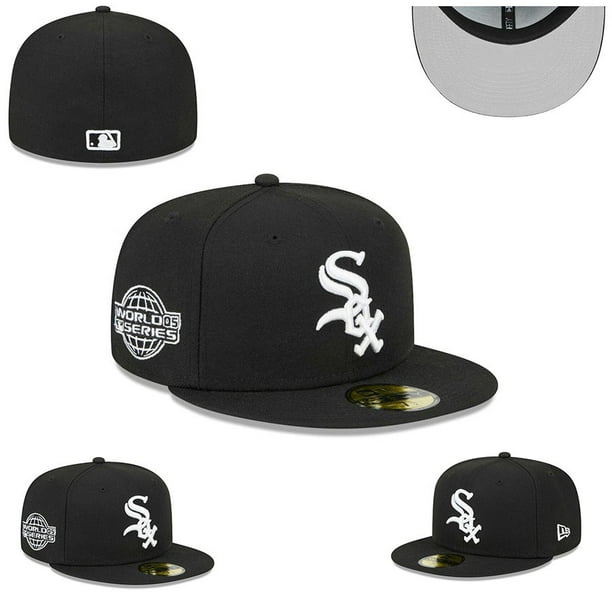 Chicago White Sox Gorra De Béisbol Ala Plana Completa Cerrada Gorras Hip Hop Sombreros