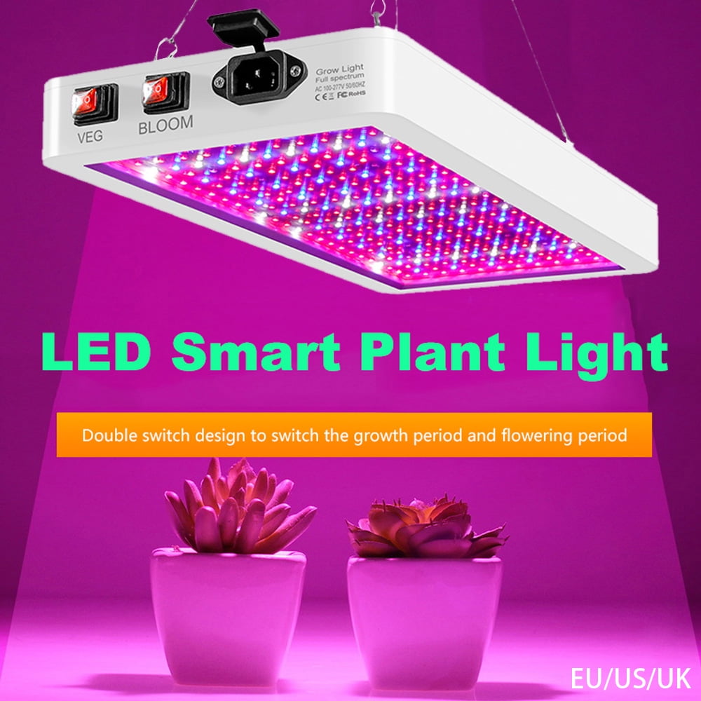 8000W LED Grow Lights Lamp Full Spectrum Plant Veg Bloom Flower Remote Control 