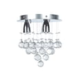 thumbnail image 1 of Candil de Cristal Cortado Gamalux Williams Krystal Cereza de 3 Luces, 1 of 5