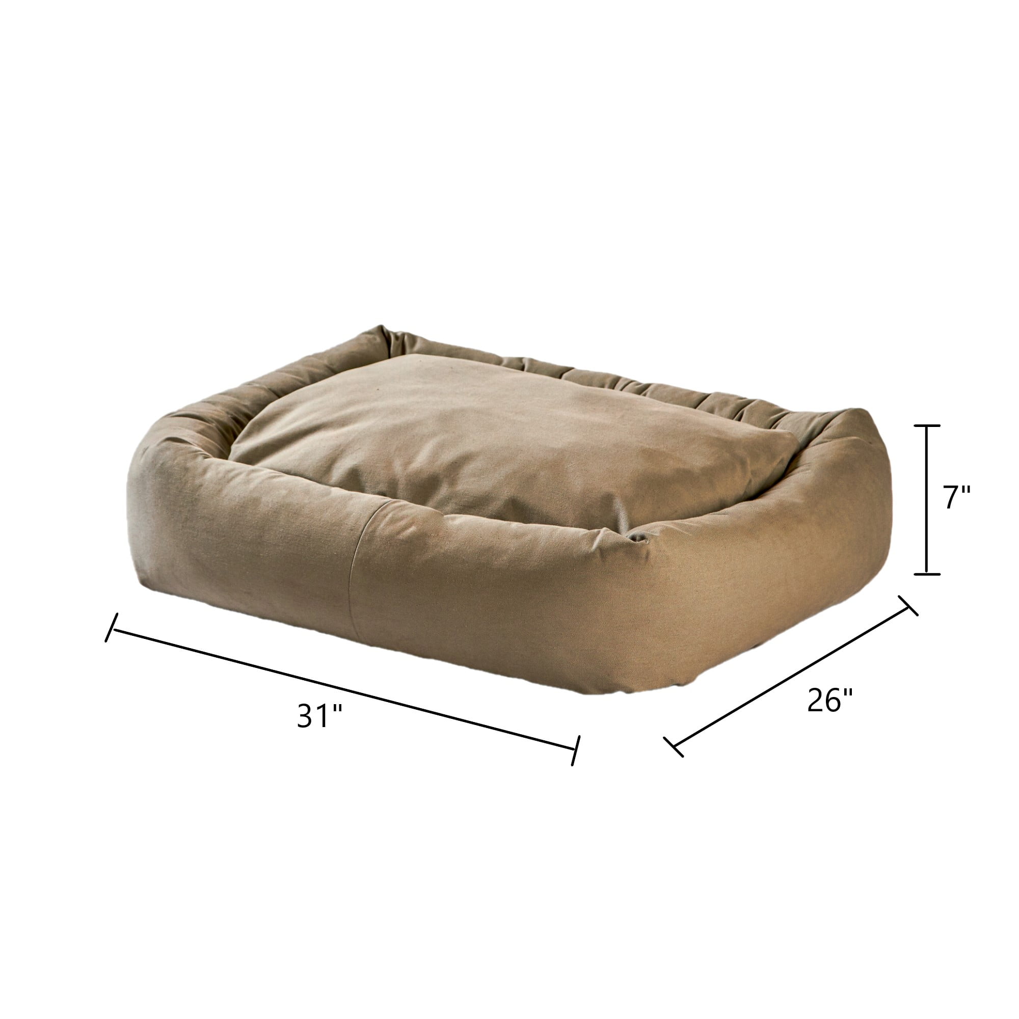 rectangle dog bed