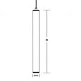 thumbnail image 3 of AFX Caden 36-inch LED Pendant with White Acrylic Black N/A N/A, 3 of 3
