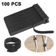 thumbnail image 1 of Bridas autoadhesivas para cables 100 bridas de velcro para cables, almacenamiento de cables y alambres, correas autoadhesivas fijas, reutilizables Fason 222241, 1 of 7