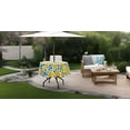 thumbnail image 2 of Outdoor Umbrella Tablecloth with Hole and Zipper,Zippered Patio Table Cloths,Spring/Summer Table Covers for Backyard Circular Table//Picnic(Lemon,60'''' Round with Zipper), 2 of 6