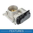 thumbnail image 6 of 1 Pcs Throttle Body for Ford Fusion 2.3L L4 - Gas 2006-2009 Replace No.6E5Z-9E926-BA, 6 of 6
