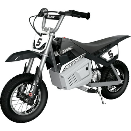 Razor MX350 Dirt Rocket 24V Electric-powered Dirt Bike, Black, Electric Ride-On for Kids and Teens