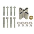 thumbnail image 5 of Derale Cooling Fan Spacer 31520 2 Inch Thick; Anodized; Aluminum; Includes Mounting Hardware, 5 of 5
