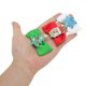 thumbnail image 4 of Ganchos de pelo de moda de 3 piezas con clip de pico de pato para mujeres, Navidad, rojo y verde, 4 of 5
