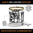 thumbnail image 5 of Roaring Twenties Whiskey Glass Set – Premium Crystalline Glassware with Elegant Gift Box – Set of 4 Crystal Clear, Unique and Stylish Glasses - 100% Lead Free, 5 of 6