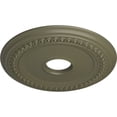 thumbnail image 3 of Ekena Millwork 18 5/8"OD 4"ID x 1 1/8"P Classic Ceiling Medallion (Fits Canopies up to 12 3/4"), Hand-Painted Spartan Stone, 3 of 7