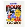 thumbnail image 5 of Disney Men's Mickey Mouse and Friends Character Design Graphic Print Adult T-Shirt, 5 of 5