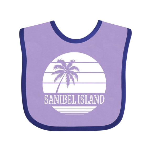 Inktastic Sanibel Island Florida Vacation Boys or Girls Baby Bib