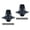 Model B, variant on BQBQERT 2pcs Splashes Proof Bike Mudguards High Strengths Bike Mudflaps Cycling Mudguards for Reducing Winds Resistances