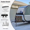 thumbnail image 5 of Yuyamidu Aztec Tribal Gemoetric Propane Tank Cover Dual 40LB Camper Propane Tank Cover Table for RV Trailer Easy to Install Trailer Travel Accessories, 5 of 8
