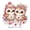 Owl Couple, variant on FLOPESN DIY Dot Diamond Painting Art, with exquisite and sparkling patterns measuring 9.84x9.84in, made of acrylic material suitable for home and desktop decoration