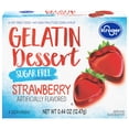 thumbnail image 3 of Kroger Sugar Free Strawberry Gelatin Dessert Mix 0.44 oz - 5 Pack, 3 of 5