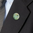 thumbnail image 3 of Succulent Cactus Aloe Plants Pattern Metal 1.1" Tie Tack Hat Lapel Pin Pinback, 3 of 4