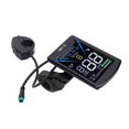 thumbnail image 1 of Electric Bike LCD Control Panel, Electric Bike Panel Screen 24V 36V 48V 60V 72V Universal Easy To Install Sturdy  for Repairing, 1 of 7