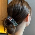 thumbnail image 3 of Maillard Look Hair Clip for Hot Girls Cute Ancient Books Shape Hair Barrettes Ponytail Braids Hair Clip for Teens Girls, 3 of 6