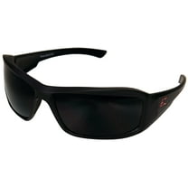 Edge Eyewear Brazeau Torque Polarized Safety Glasses Smoke Lens Black Frame 1 pc.