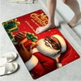 thumbnail image 5 of YIMEIS Merry Christmas Kitchen Decor Set of 2 Christmas Fall Kitchen Rugs, Xmas Decorative Farmhouse Floor Mats for Home Kitchen Dining Room Decorations - 16''*24'' and 17''*47'' inch, 5 of 10