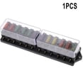 thumbnail image 1 of GLFSIL 6-12 Way Fuse Box for Standard Blade Fuses Holder ATO 12Vor 24V Car or HGV, 1 of 3