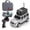 Sliver, variant on 1:64 Mini Coche RC FPV, Mini RC Car with HD Wide-Angle WiFi Live Streaming, Remote, App Dual Control, 3-Speed, Gyro Self-Balancing, Suspension System, VR Mode for Indoor Outdoor Driving