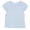 a-Light Blue16247, variant on Girls Solid Color Raglan Sleeve Crew Neck TShirt With Ruffle Trimmed Short Sleeve For Kids Casual Daily Wear Summer Activities Classic Top