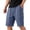 Navy mens shorts, variant on Jinhomg Men's Casual Shorts Front Stitch Drawstring Workout Shorts Lightweight Elastic Waist Summer Sweat Shorts for Athletic ,Gym & Running White,S