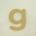 thumbnail image 2 of Package of 1, 10 Inch X 1/2" Thickness MDF Letter g in The Gotham Rounded Font, Thick, Lower Case for Art & Craft Project, Made in USA, 2 of 4