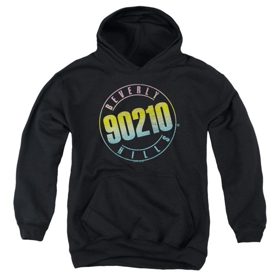 90210 - Color Blend Logo - Youth Hooded Sweatshirt - X-Large