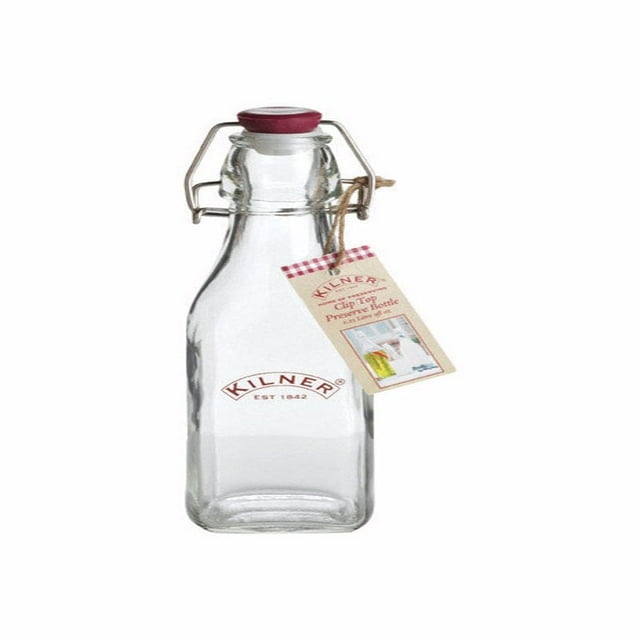 Botella preservadora Kilner Clear 250 ml, 1 paquete (paquete de 12)