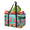 Multicolor 2, variant on Fleur De Lis Reusable Grocery Bags, Foldable Shopping Bags for Groceries with Handles, Large Grocery Tote for Kitchen, Market, Car, Trunk, Picnic