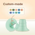thumbnail image 5 of Maymom 13 mm Flange Insert (Green) Compatible with Elvie Single/Double Electric, Elvie Stride 24 mm Cup, 2 pc, 5 of 8