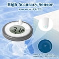 thumbnail image 3 of Wireless Digital Floating Pool Thermometer with IPX8 Waterproof, Easy Read Outdoor/Indoor Temperature Monitor for Swimming Pools, Hot Tubs, Small Ponds, Aquarium, 3 of 5