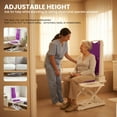 thumbnail image 3 of Arshin Electric Chair Lift, Stand Assist Device, Lifts to 20", 308 lbs Capacity,Purple, 3 of 12